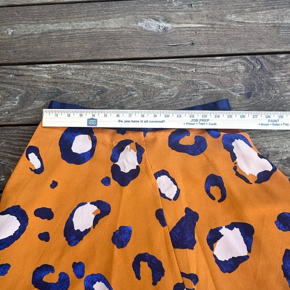 3.1 Phillip Lim Vibrant Orange and Purple Skater Skirt - Picture 8 of 10